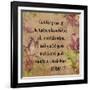 Floral Bible Verse-B-Jean Plout-Framed Giclee Print