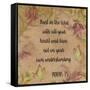 Floral Bible Verse-C-Jean Plout-Framed Stretched Canvas