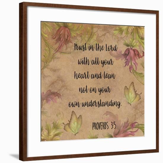 Floral Bible Verse-C-Jean Plout-Framed Giclee Print