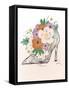 Floral Bloom Heel-Anna Quach-Framed Stretched Canvas