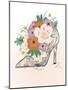 Floral Bloom Heel-Anna Quach-Mounted Art Print