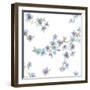 Floral Bloom I-Sandra Jacobs-Framed Giclee Print