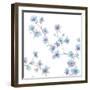 Floral Bloom II-Sandra Jacobs-Framed Giclee Print