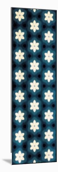 Floral Blue Glow-Jace Grey-Mounted Premium Giclee Print