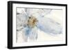 Floral Blue I-Tim O'toole-Framed Art Print