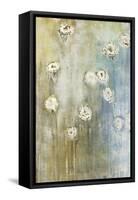 Floral Blues 1-Maeve Harris-Framed Stretched Canvas