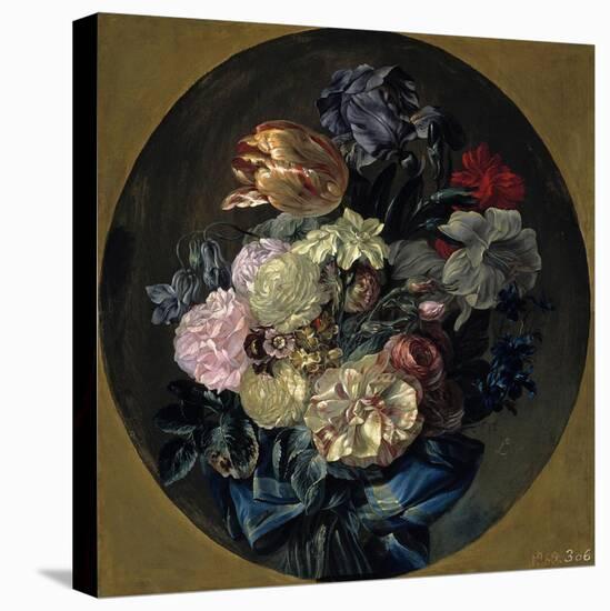 Floral Bouquet, Ca. 1780-Luis Paret y Alcazar-Stretched Canvas
