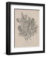 Floral Bouquet II-Tim OToole-Framed Art Print