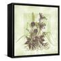 Floral Bouquet-Bee Sturgis-Framed Stretched Canvas