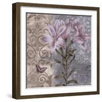 Floral Butterfly II-Emma Hill-Framed Giclee Print