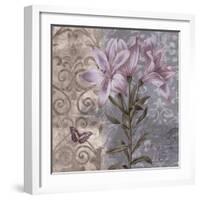 Floral Butterfly II-Emma Hill-Framed Giclee Print