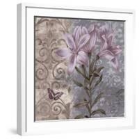 Floral Butterfly II-Emma Hill-Framed Giclee Print