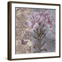 Floral Butterfly II-Emma Hill-Framed Giclee Print