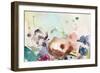 Floral Cadence-Jacob Q-Framed Art Print