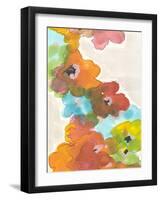 Floral Cascade II-Jodi Fuchs-Framed Art Print