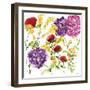 Floral Celebration II-Jean Picton-Framed Giclee Print