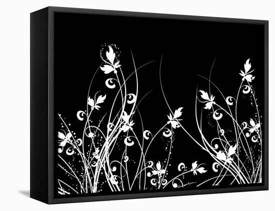 Floral Chaos-kjpargeter-Framed Stretched Canvas