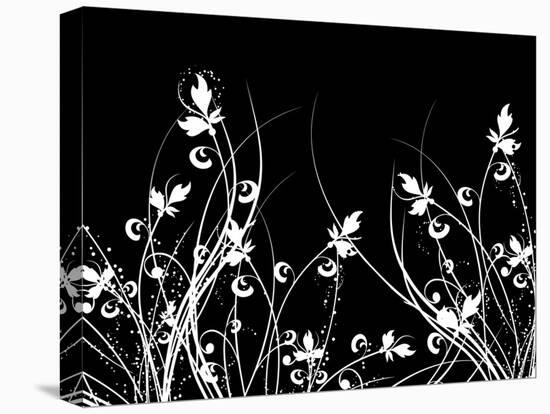 Floral Chaos-kjpargeter-Stretched Canvas