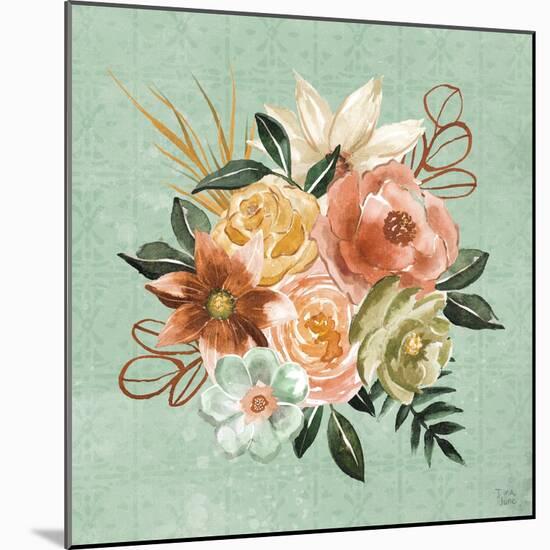 Floral Chic V-Dina June-Mounted Art Print