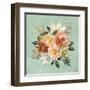 Floral Chic V-Dina June-Framed Art Print