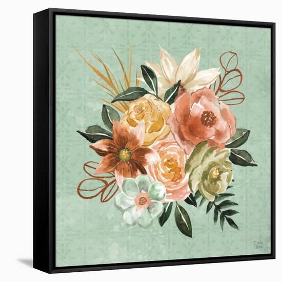 Floral Chic V-Dina June-Framed Stretched Canvas