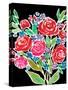 Floral Choir Bouquet-Regina Moore-Stretched Canvas