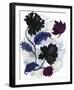 Floral Cluster - Spring-Strawberry Field-Framed Giclee Print