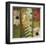 Floral Collage I-Pierre Fortin-Framed Art Print