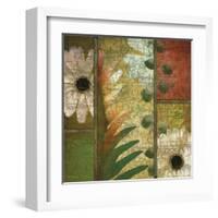 Floral Collage I-Pierre Fortin-Framed Art Print