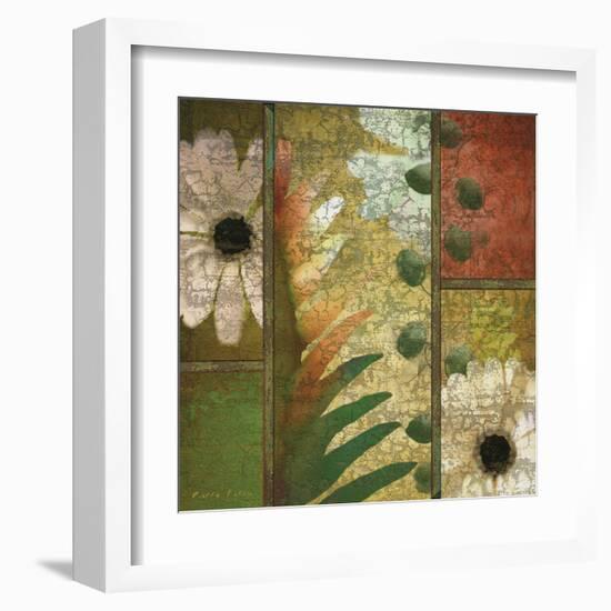 Floral Collage I-Pierre Fortin-Framed Art Print