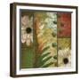 Floral Collage I-Pierre Fortin-Framed Art Print