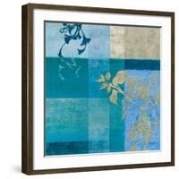 Floral Collage V-Winchester-Framed Giclee Print