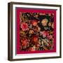 FLORAL COLLAGE-Linda Arthurs-Framed Giclee Print