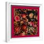 FLORAL COLLAGE-Linda Arthurs-Framed Giclee Print