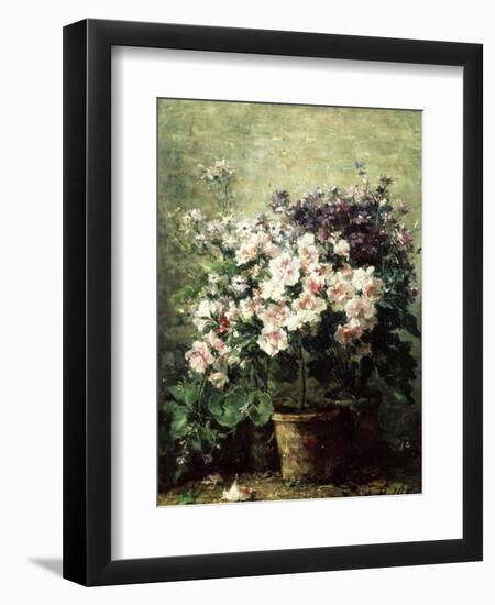 Floral Composition-Hubert Bellis-Framed Giclee Print