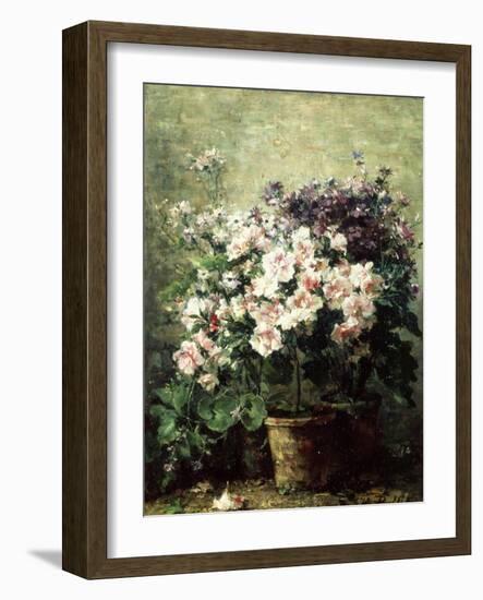 Floral Composition-Hubert Bellis-Framed Giclee Print