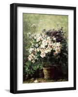 Floral Composition-Hubert Bellis-Framed Giclee Print