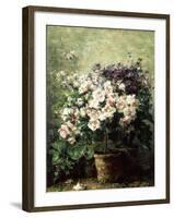 Floral Composition-Hubert Bellis-Framed Giclee Print