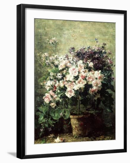 Floral Composition-Hubert Bellis-Framed Giclee Print