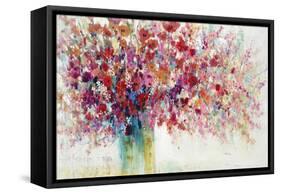 Floral Container-Tim O'toole-Framed Stretched Canvas