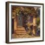 Floral Cottage-Allayn Stevens-Framed Art Print