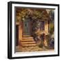 Floral Cottage-Allayn Stevens-Framed Art Print