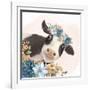 Floral Cow-Kimberly Allen-Framed Art Print