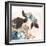 Floral Cow-Kimberly Allen-Framed Art Print