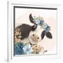 Floral Cow-Kimberly Allen-Framed Art Print