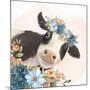 Floral Cow-Kimberly Allen-Mounted Art Print