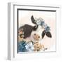 Floral Cow-Kimberly Allen-Framed Art Print