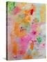 Floral Crackle-Ruth Palmer-Stretched Canvas