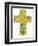 Floral Cross I, 1998-Linda Benton-Framed Premium Giclee Print