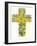 Floral Cross I, 1998-Linda Benton-Framed Giclee Print